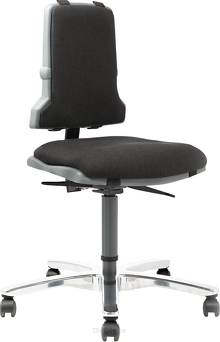 Krzesło warsztatowe Sintec 160, dla osób z nadwagą