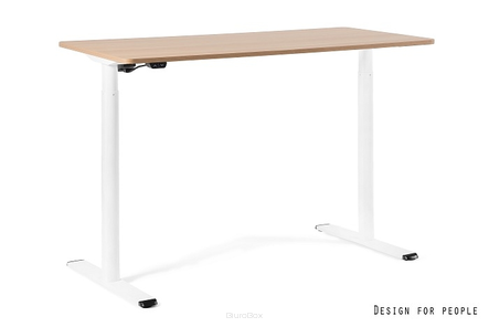Biurko z regulacją wysokości OTIS, 1200 x 600 mm