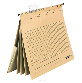 Skoroszyty zawieszane z przegrodami UniReg, 5 szt.