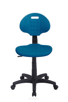 Krzesło warsztatowe PRO Standard BCPT niebieskie