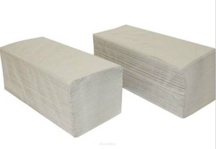 Składane ręczniki, 1-warstw., naturalne, 5000 ark.