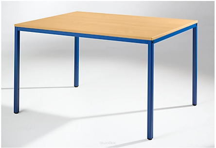 Stół uniwersalny, 1200 x 800 mm, buk/niebieski