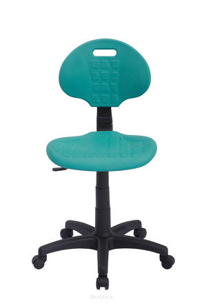 Krzesło warsztatowe PRO Standard BCPT zielone