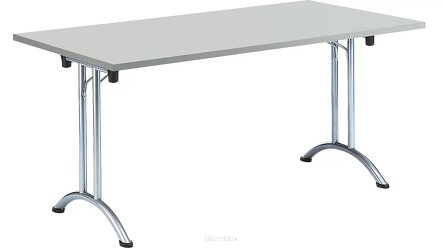 Stół składany, 1600 x 700 mm, chrom