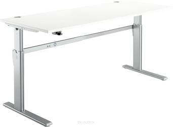 Stół Standard z regulacją wysokości, S 1800 mm, biały