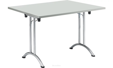 Stół składany, 1200 x 800 mm, chrom