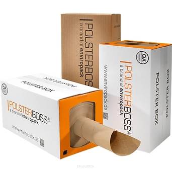 Dozownik Packpolster-Box z papierem do wypełniania opakowań