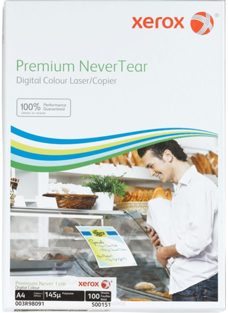 Folia samoprzylepna, usuwalna Xerox Premium NeverTear, 50 arkuszy