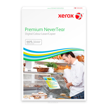 Papier syntetyczny pomarańczowy Xerox Premium NeverTear, 100 arkuszy
