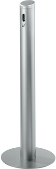 Popielnica - kolumna, srebrna