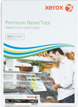 Papier syntetyczny Xerox Premium NeverTear, 100 arkuszy