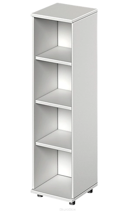Regał biurowy Tetris, wysokość 4WS, szerokość 400 mm