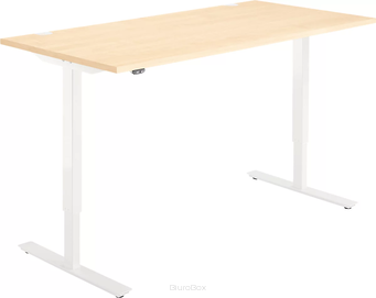 Biurko z regulacją wysokości, 1600 mm