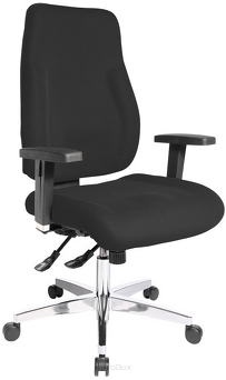Krzesło biurowe FEEL GOOD, bez podłokietników