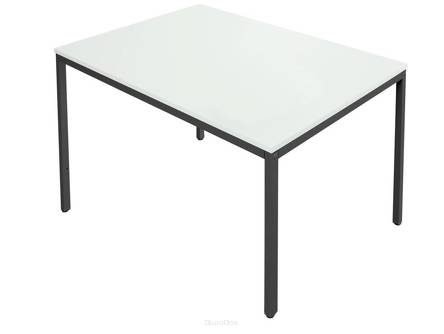 Stół uniwersalny, 1200 x 800 mm, jasnoszary/czarny