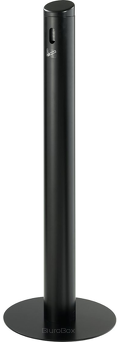 Popielnica - kolumna, czarna