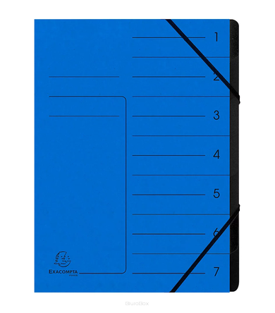 Teczki na dokumenty z przegródkami