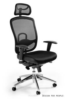 Krzesło biurowe VIP czarne