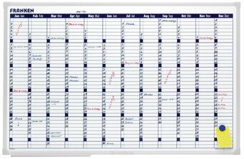 Tablica do planowania FRANKEN X- tra!Line® VO-12