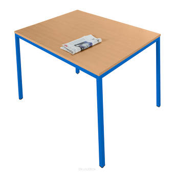 Stół uniwersalny, 1200 x 700 mm, buk/niebieski