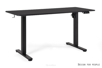 Biurko z regulacją wysokości METIS, 1400 x 600 mm