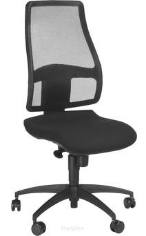 Krzesło obrotowe Synchro Net, czarne