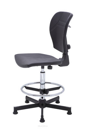 Wysokie krzesło warsztatowe TECHNO Special CHCPT
