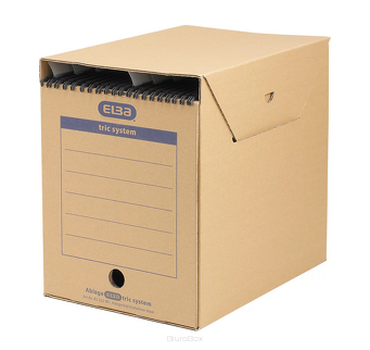 Pudła archiwizacyjne na teczki kartotekowe tric system Maxi, 6 szt.