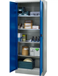 Szafa metalowa uniwersalna, S 800 x G 400 x W 1935, 5 WS - 4