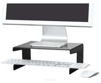 Podstawka pod monitor, czarna