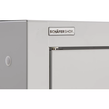 Szafa metalowa uniwersalna, S950 x G 400 x W 1935, 5 WS, jasnoszara - 5