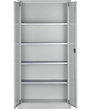 Szafa metalowa uniwersalna, S950 x G 400 x W 1935, 5 WS, jasnoszara - 2