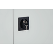 Szafa metalowa uniwersalna, S950 x G 400 x W 1935, 5 WS, jasnoszara - 6