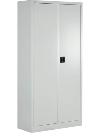 Szafa metalowa uniwersalna, S950 x G 400 x W 1935, 5 WS, jasnoszara