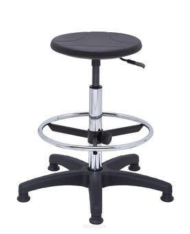 Taboret warsztatowy TECHNO Special CH Black