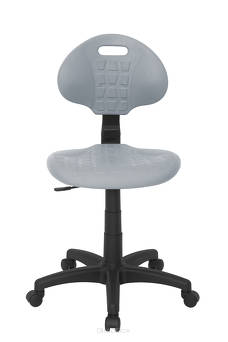 Krzesło warsztatowe PRO Standard BCPT szare