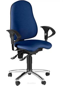 Krzesło biurowe SENSUM niebieskie