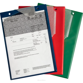 Podkładki do pisania A4 z kieszonką, 10 szt. ochrona danych