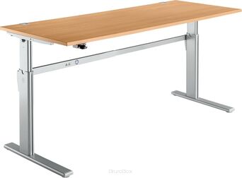 Biurko Standard z regulacją wysokości, S 1800 mm