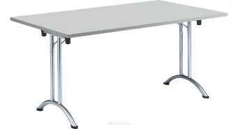 Stół składany, 1600 x 800 mm, chrom