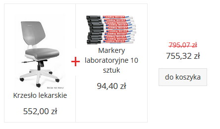 Promocja na krzesła laboratoryjne